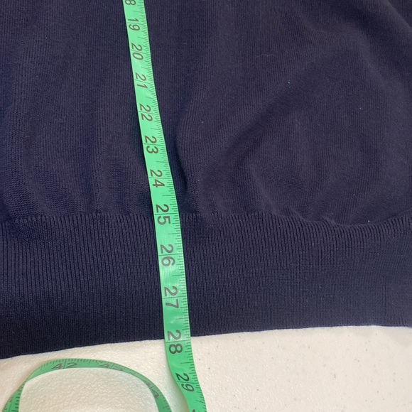 Jack Spade New York mens preppy vneck sweater blue cotton sz XXL - Picture 7 of 7